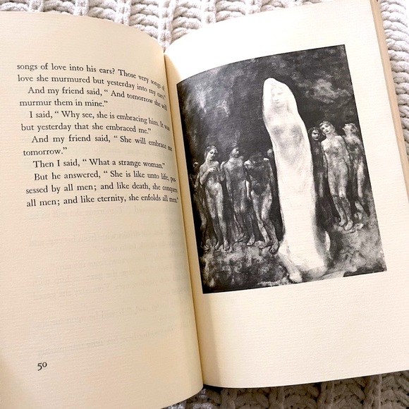 🌹RARE Kahlil Gibran’s “The Wanderer: His Parables and Sayings” 1983 Hardback🌹 - Picture 12 of 15